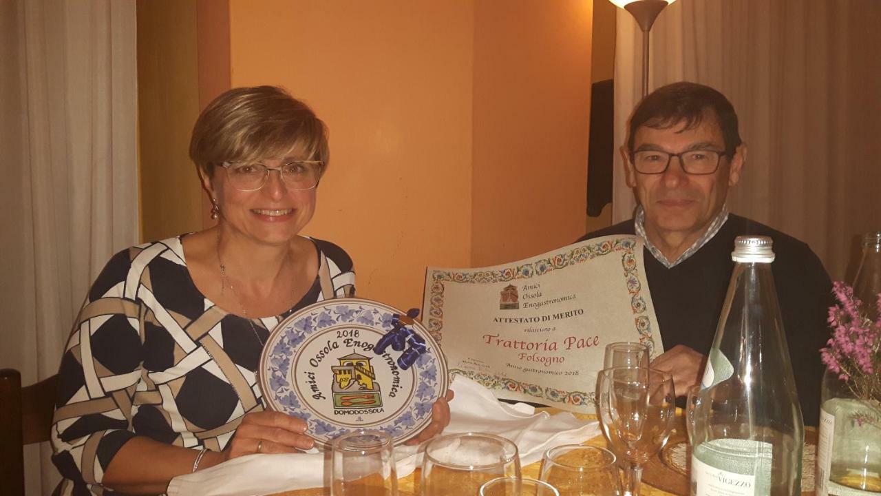 Trattoria Bar Pace Otel Re Dış mekan fotoğraf